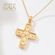 Byzantine Cross, Greek Jewelry