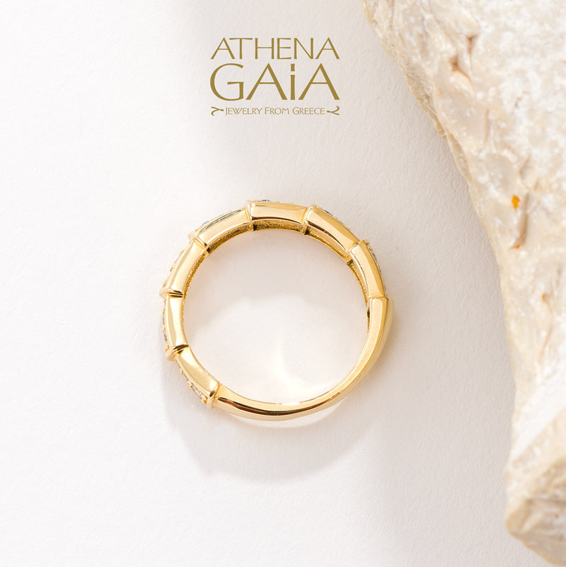 Minoan Ring - 14k Gold Ring - Cocktail Ring