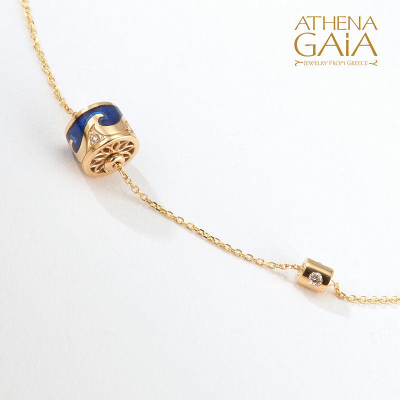 Eternal Rolling Argonaut Drum Bracelet - 18k Gold Bracelet