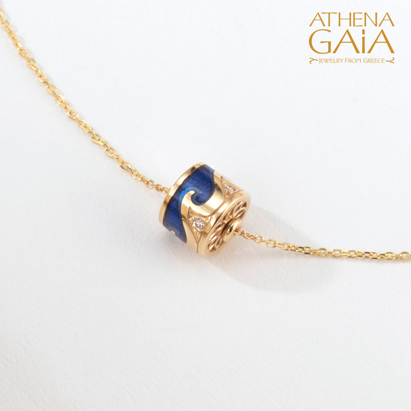 Eternal Rolling Argonaut Drum Bracelet - 18k Gold Bracelet