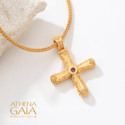 Byzantine Cross, Greek Jewelry