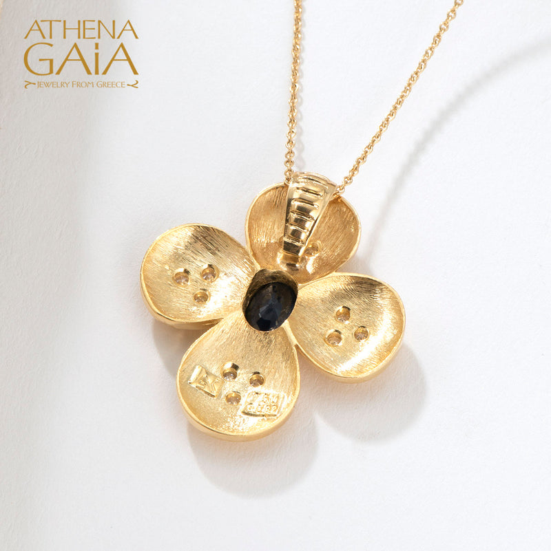 Imperial Pomme Cross - 18k Gold - Byzantine Cross