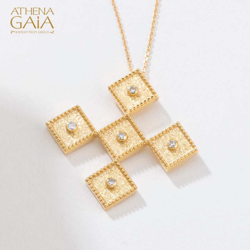 Byzantine Cross, Greek Jewelry