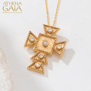 Byzantine Cross, Greek Jewelry