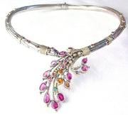 Evangelatos Weeping Bouquet Necklace