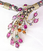 Evangelatos Weeping Bouquet Necklace