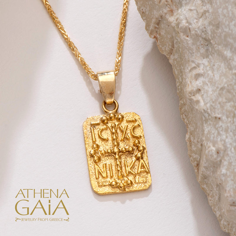 Byzantine Cross, Greek Jewelry