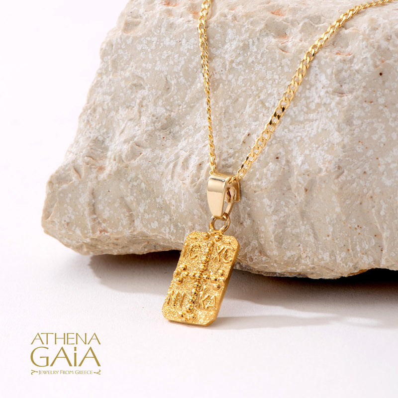 Byzantine Cross, Greek Jewelry