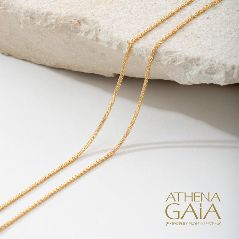 14k Gold Spiga Chain