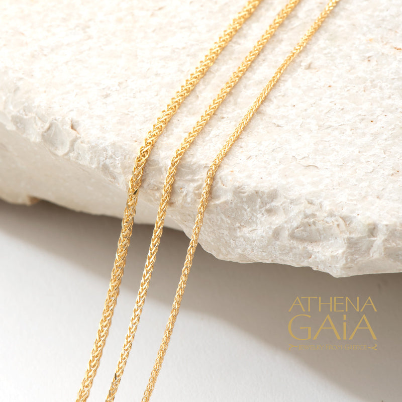 14k Gold Spiga Chain