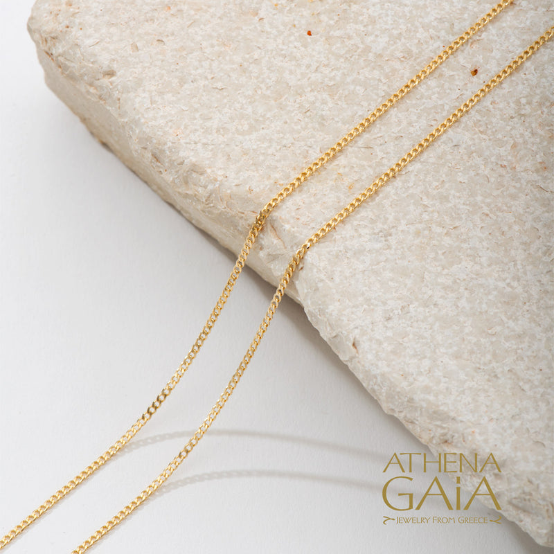Classic Curb 14k Gold Chain
