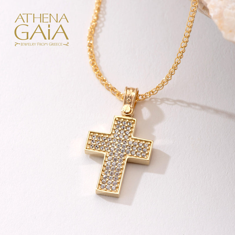Byzantine Cross, Greek Jewelry