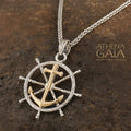 Nautical Anchor Spin Pendant