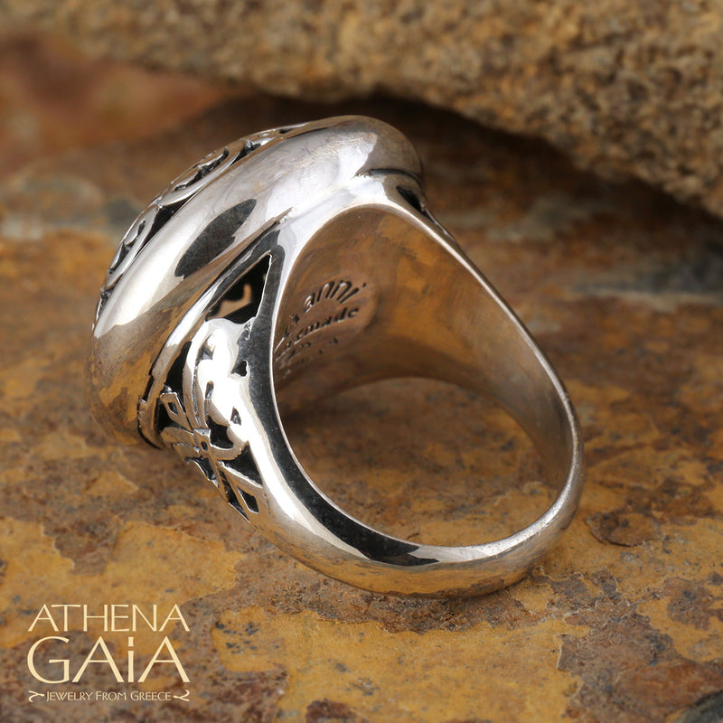 Māori Tribal Ring - Sterling Silver Ring