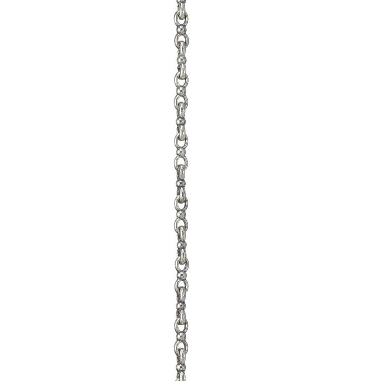 Light Sterling Silver Double Loop Chain by Gerochristo — Athena Gaia