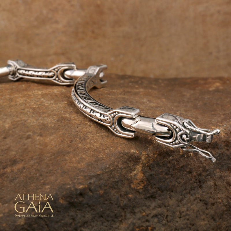 Pillgrip Bracelet - Sterling Silver - Flex Bangle Bracelet