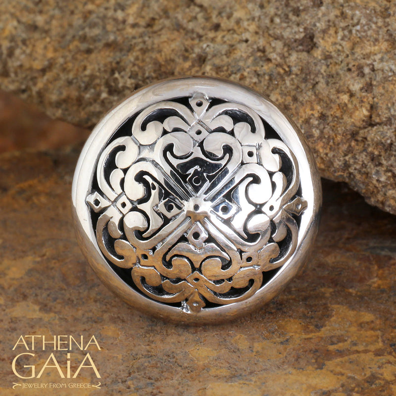 Māori Tribal Ring - Sterling Silver Ring