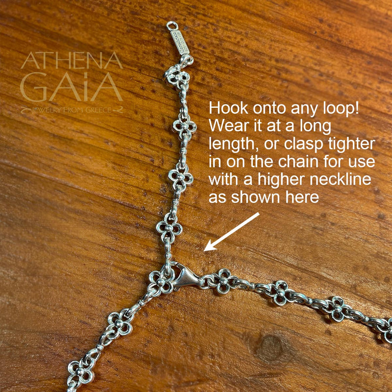 The Flower Chain - Sterling Silver Chain
