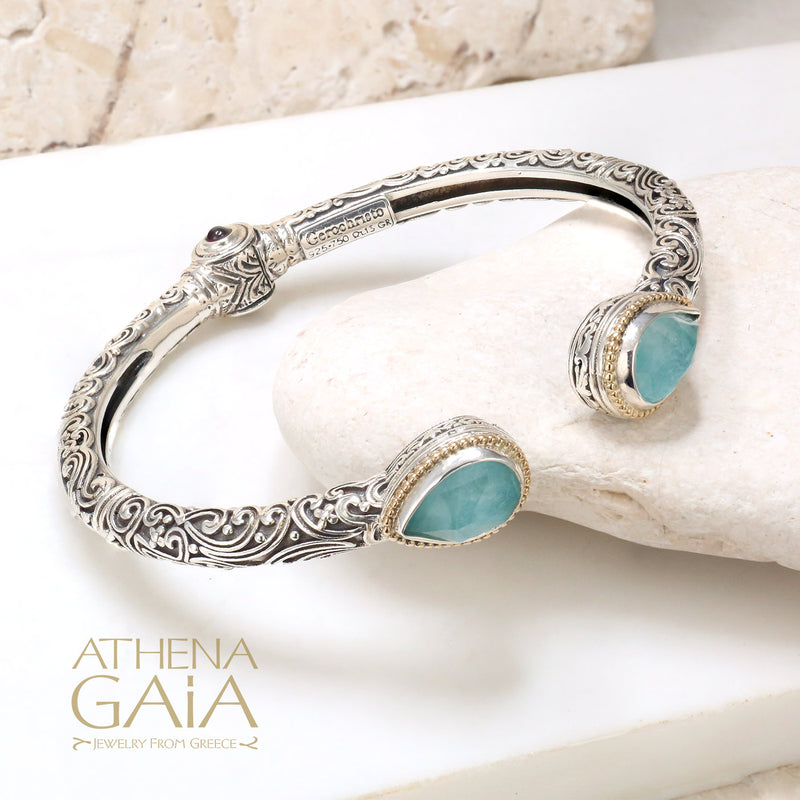 Meadow Breeze Pop Rocks Rain Drop Hinge Bracelet