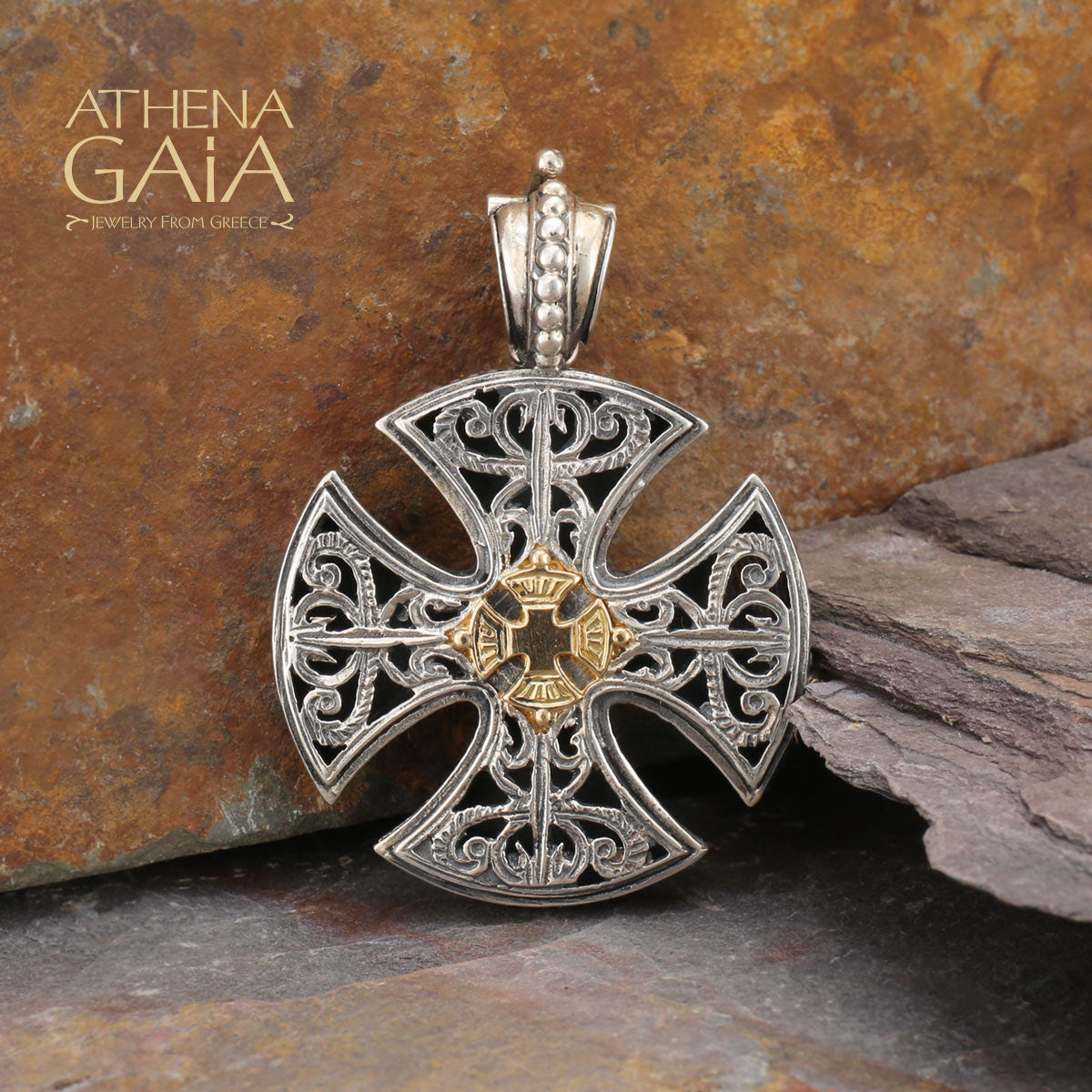 アクセサリー y&c Canterbury Cross by Gerochristo — Athena Gaia