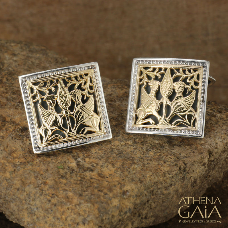 Monastiraki Church Gryphon Cufflinks