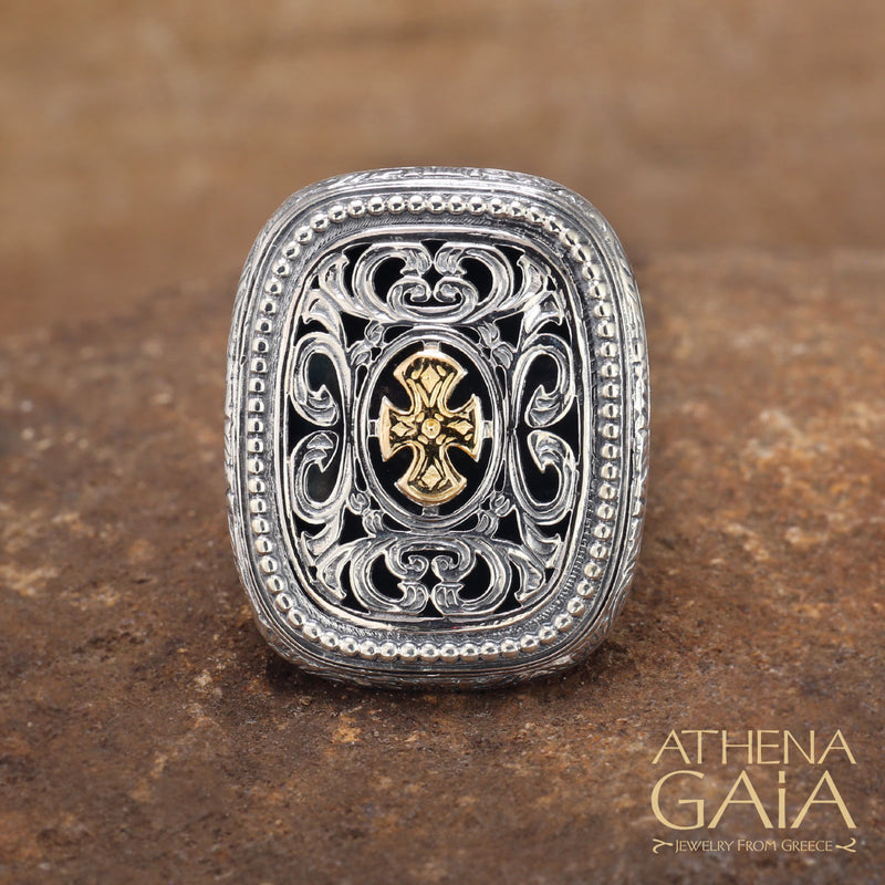 Byzantine Cross, Greek Jewelry