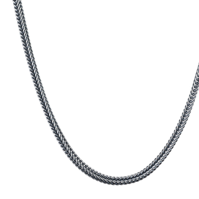 Classic Greek Sterling Silver Chain