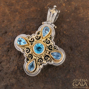 Byzantine Cross, Greek Jewelry