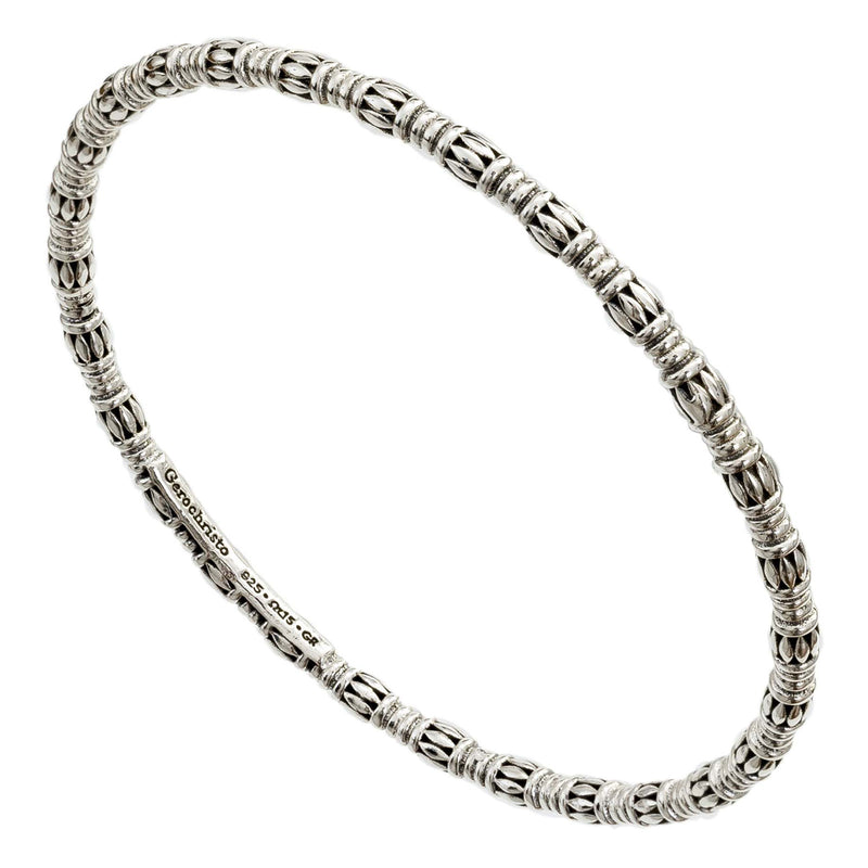 Kassandra 6520 Bracelet - Sterling Silver - Solid Bangle Bracelet