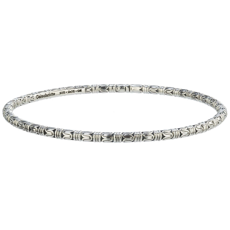 Kassandra 6526 Bracelet - Sterling Silver - Solid Bangle Bracelet