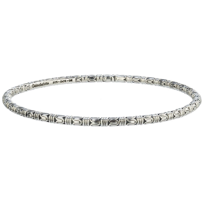 Kassandra 6526 Sterling Silver Bangle Bracelet