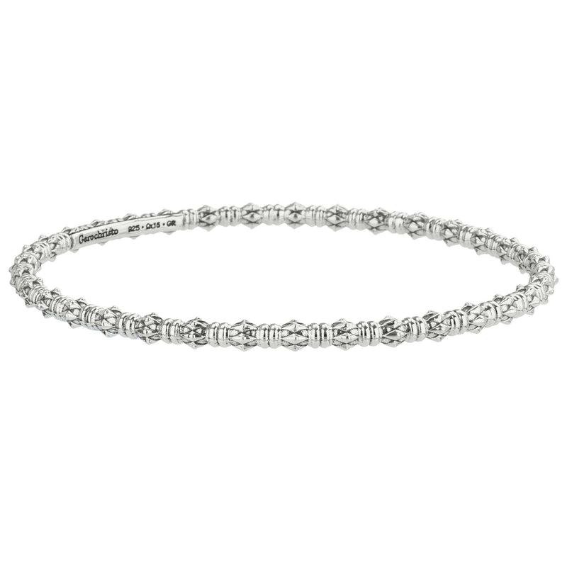 Kassandra 6528 Bracelet- Sterling Silver - Solid Bangle Bracelet