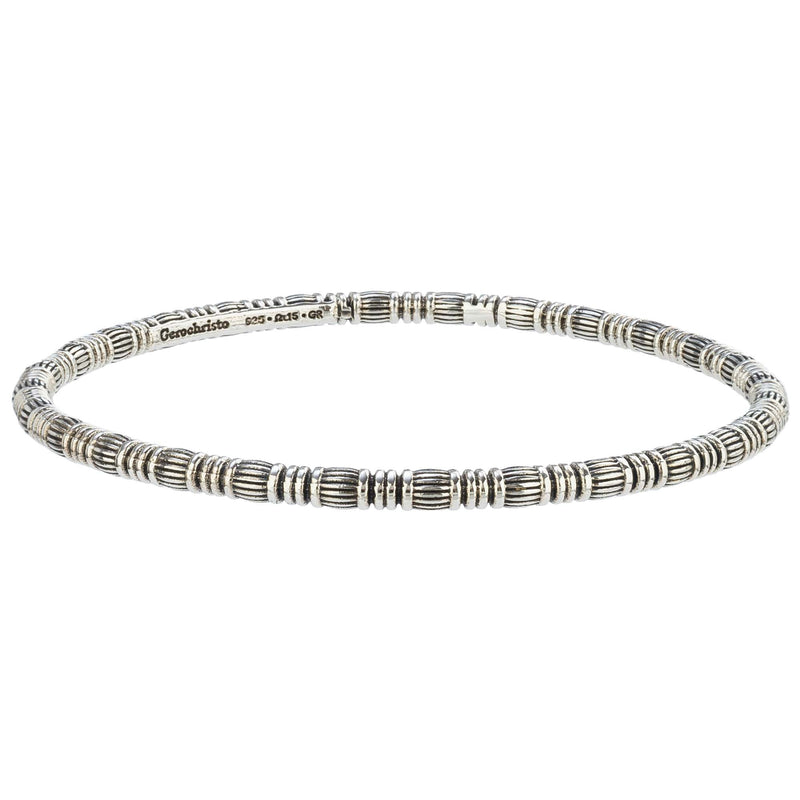 Kassandra 6518 Bracelet - Sterling Silver - Solid Bangle Bracelet