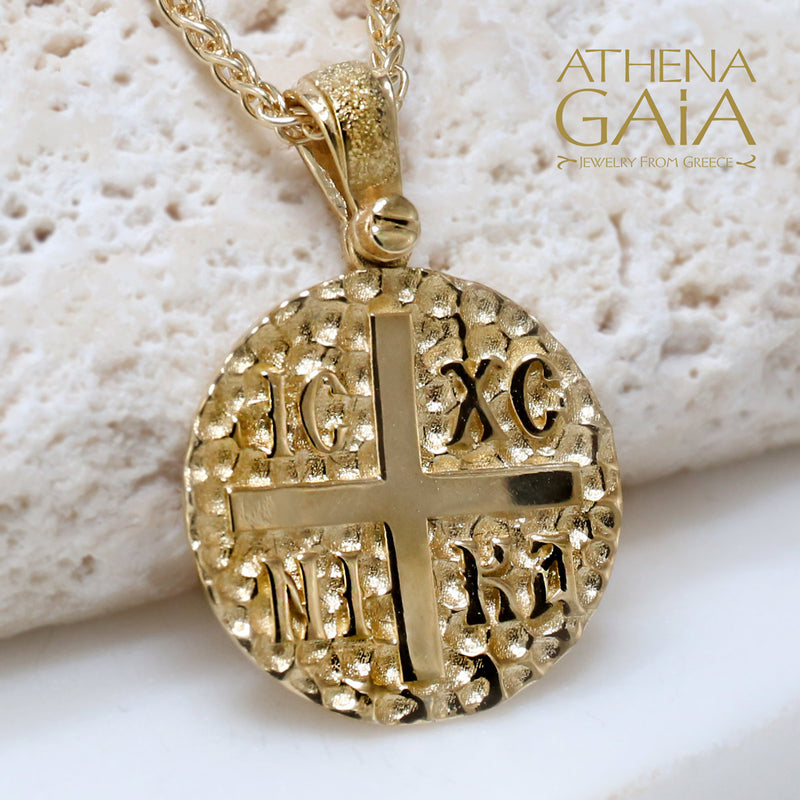 Byzantine Cross, Greek Jewelry