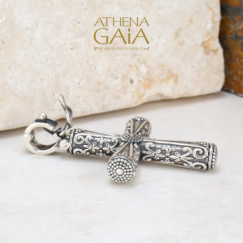 Orthodox Cross - Sterling Silver - Byzantine Cross