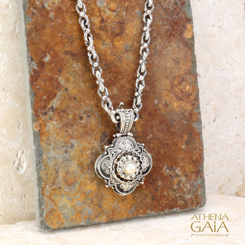 Silver Faith Pendant - Sterling Silver Pendant