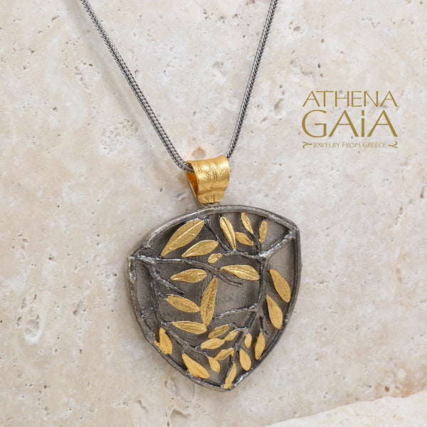 Stilvi Jewelry: Olive Grove Collection: Athena Gaia Greek Jewelry