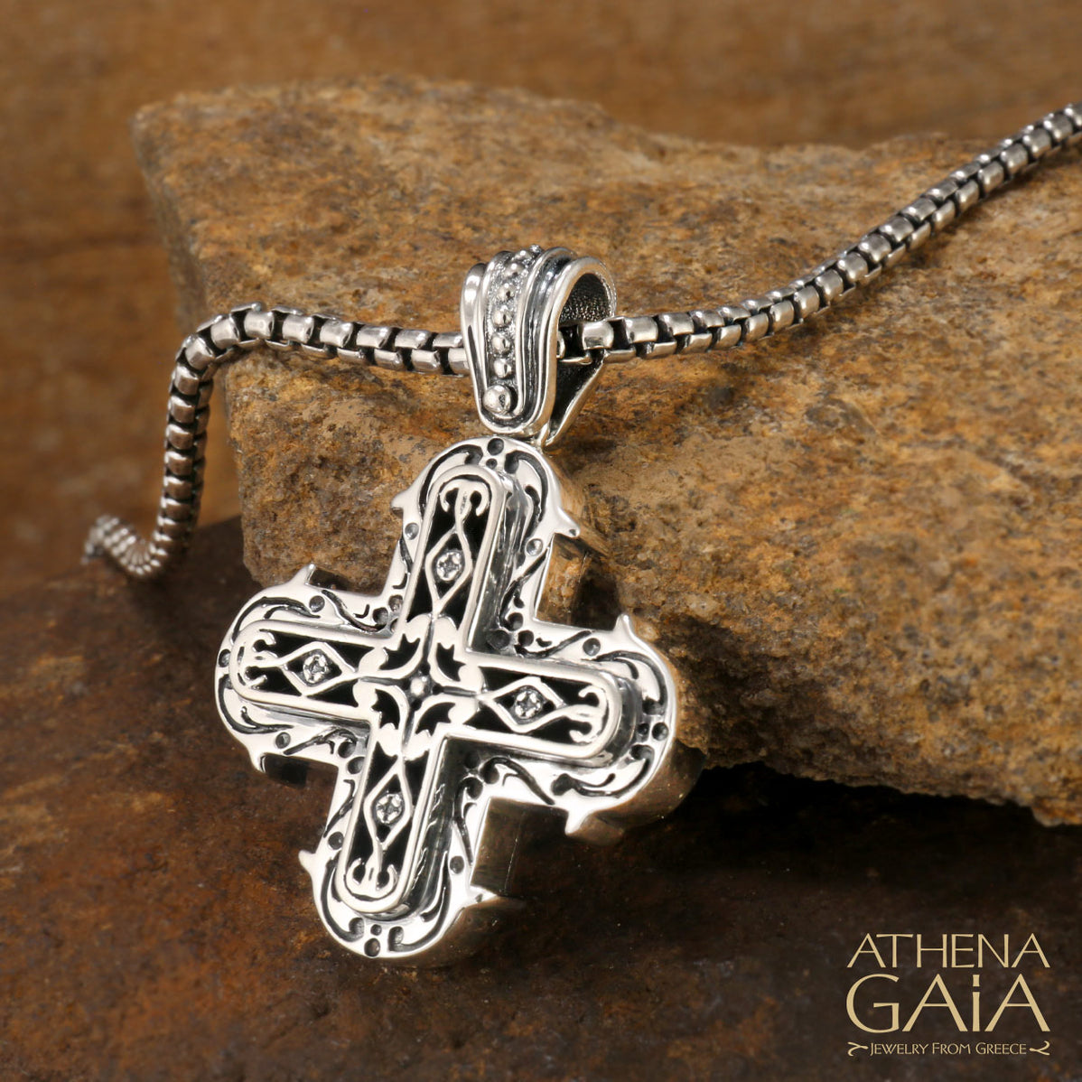 Sterling Silver Crosses from Greece — Athena Gaia