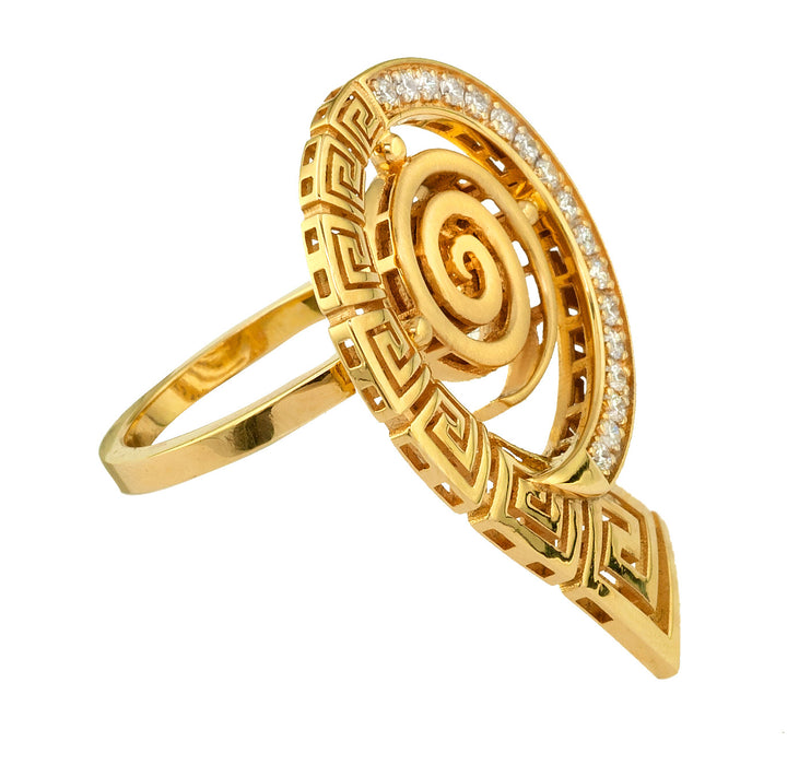 Mythical Spiral Key Ring