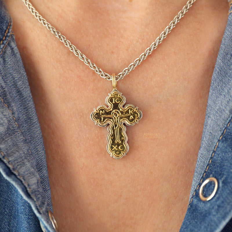 Byzantine Cross, Greek Jewelry