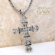 Byzantine Cross, Greek Jewelry
